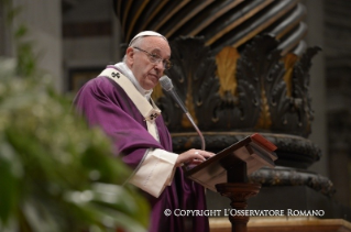 Homily of his Holiness Pope Francis: sending forth of the missionaries of mercy
